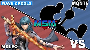 Offline MSM 241 - T1 | MKleo (Byleth) VS Ft | Monte (Game & Watch) Wave 2 Pools