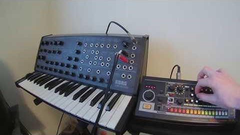 Roland TR08 & Korg MS20