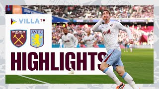 HIGHLIGHTS | Villa secure a point on the road | West Ham 1-1 Aston Villa