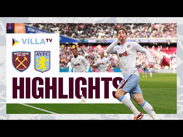 HIGHLIGHTS | West Ham 1-1 Aston Villa