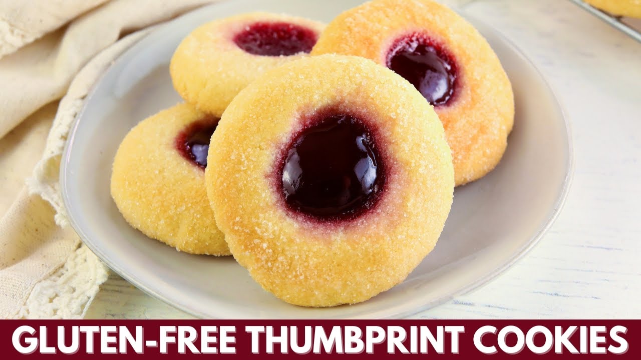 How To Make GlutenFree Thumbprint Cookies YouTube