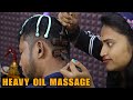 I Enjoyed the Most Relaxing Head Massage by Barber Girl Pakhi | Neck Cracking | ASMR