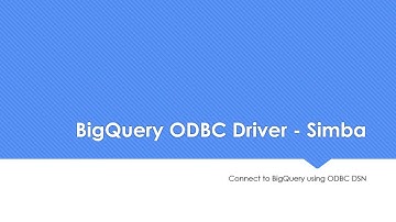 BigQuery ODBC Driver - Simba using Service Account