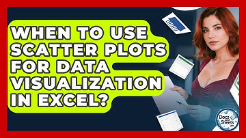 When To Use Scatter Plots For Data Visualization In Excel? - Docs and Sheets Pro
