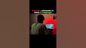 C language best YouTube channels to learn fast 🚀
