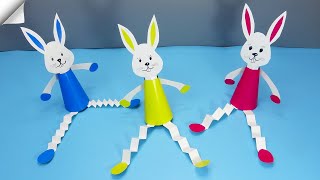 Easter Craft Ideas - Paper RABBIT - Paper Crafts easy