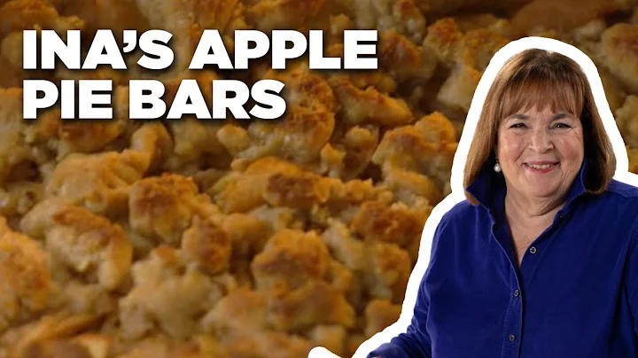 How to Make Ina's Apple Pie Bars | Barefoot Contessa: Cook Like a Pro | Food Network