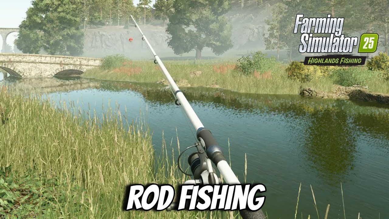 How To Rod Fish - Farming Simulator 25 FS25 XBOX