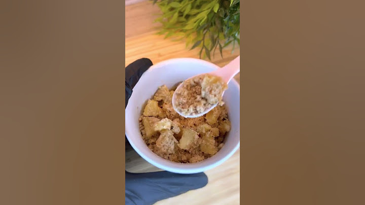 RECETTE CRUMBLE AUX POMMES 🍏 | FlorentCmt #shorts