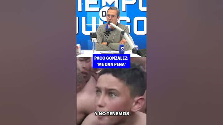 Paco González sobre el vídeo viral del niño de Boca: "me dan pena"