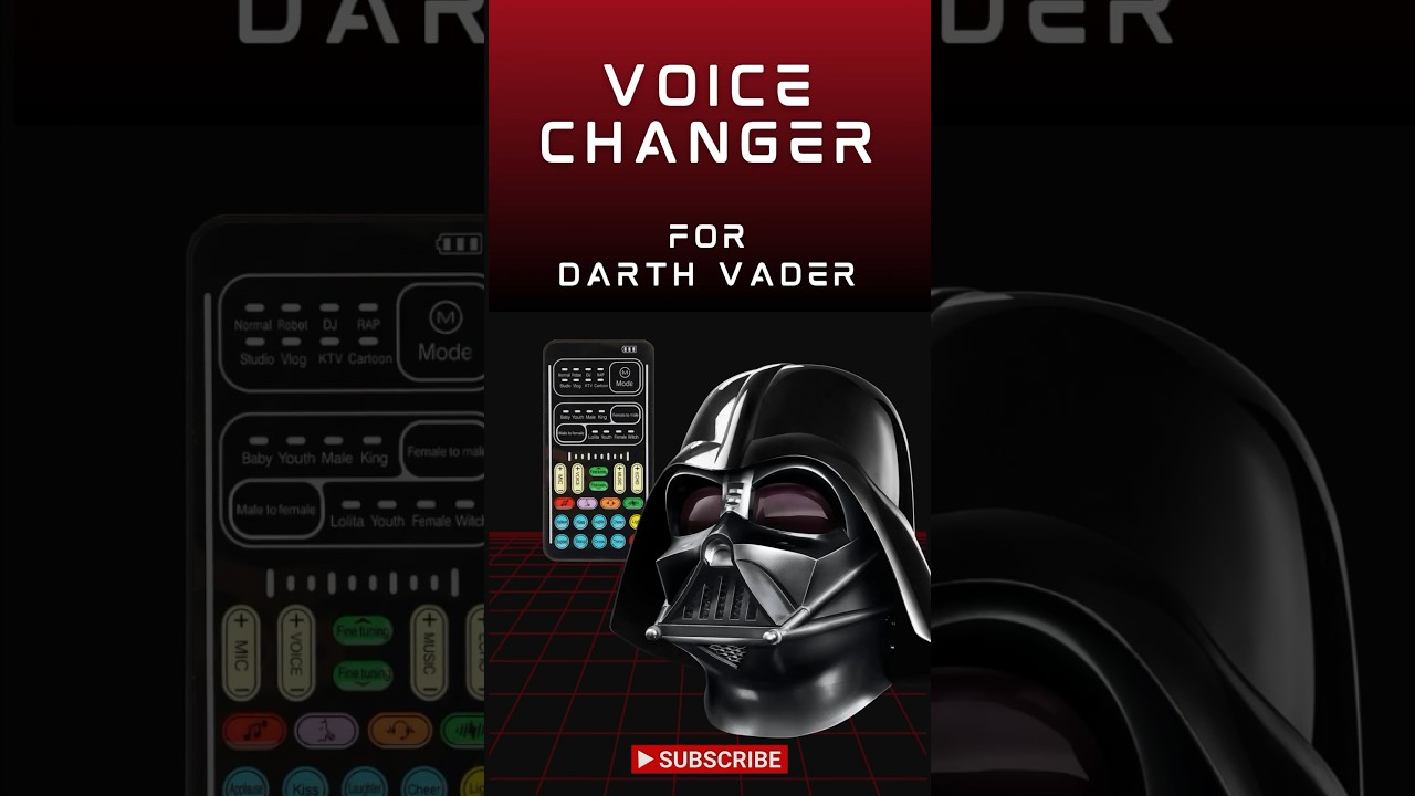 Darth Vader Voice Changer i9 cosplay voice changer easy DIY
