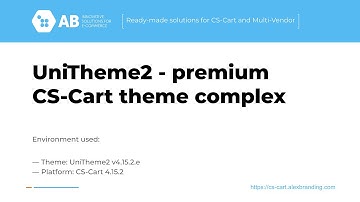 Update of "UniTheme2 - premium CS-Cart theme complex" v4.15.2.e for CS-Cart and Multi-Vendor