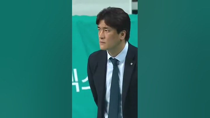 배구 감독의 축구 실력??