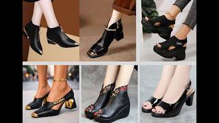 Timeless &amp; Classy: Best Black Slip-ons, Sandals, Pumps, Heels Every Woman Needs | Sophia Fashion 👠✨