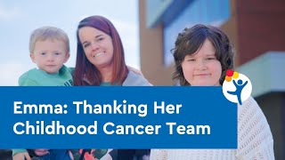 Emma: Thanking Her Childhood Cancer Care Team