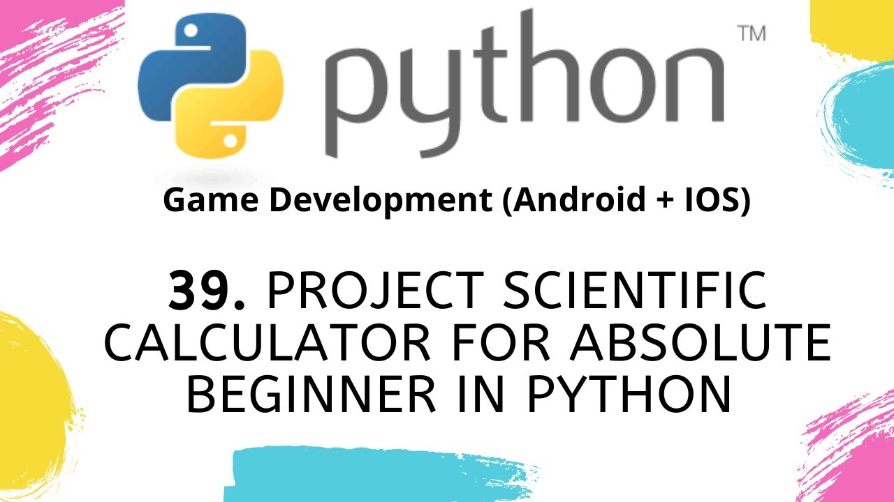 Project Scientific Calculator for Absolute Beginner in Python - YouTube
