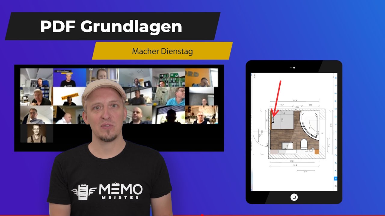 New PDFs im Handwerk erstellen \u0026 bearbeiten - PDF Grundlagen in MemoMeister