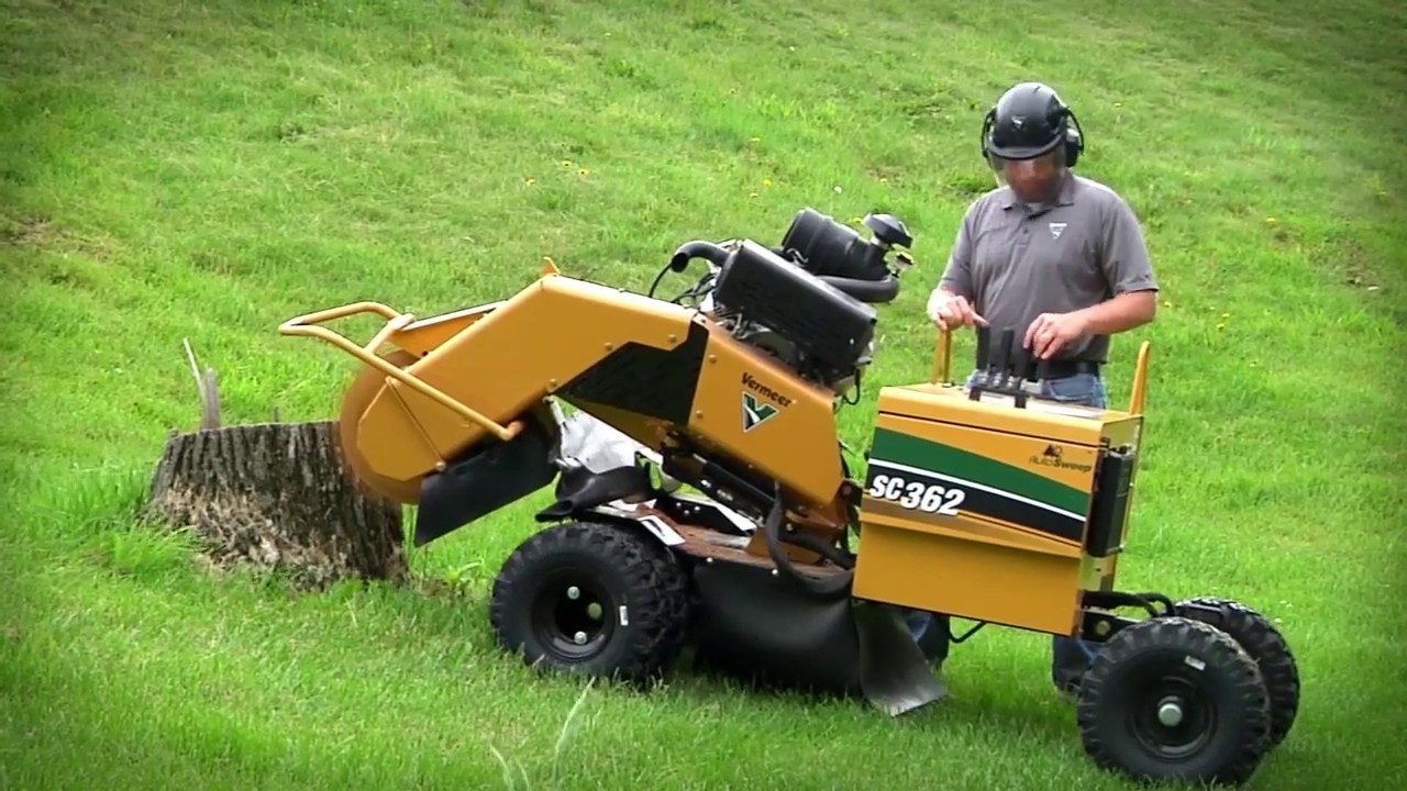 The Vermeer SC362 Stump Grinder is available at Vermeer UK YouTube
