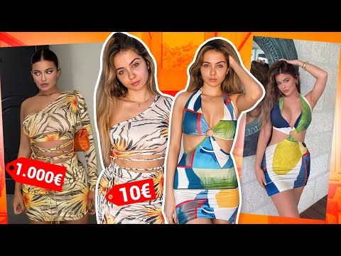PROBANDOME LOS VESTIDOS DE KYLIE JENNER ¿MERECEN LA PENA ? (COPIAS BARATAS)