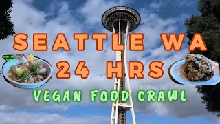 What We REALLY Ate Vegan for 24 Hours in Seattle WA Honest Food Diary Day Vlog Summer 2025