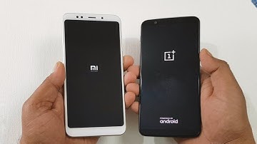 Xioami Redmi Note 5 vs One Plus 5T Speed TEST | Which is Faster !