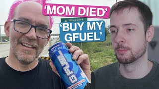 Using your dead mother to promote Gfuel code