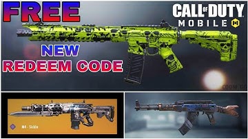 *NEW* APRIL REDEEM CODE IN CALL OF DUTY MOBILE | M4 HEAD TRUAMA, M4 SICKLE AND AK-47 TRIAL AND ERROR