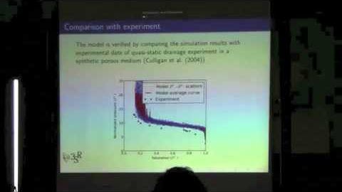 Y. Chao: "Pore-scale modeling of two-phase in deformable porous media"