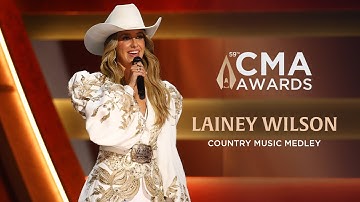 Lainey Wilson Sings a Medley of Iconic Country Songs | Live at CMA Awards 2025