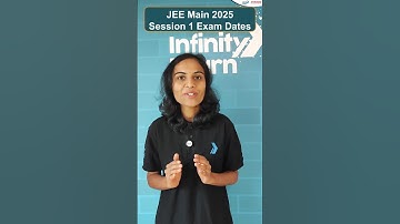 JEE Main 2025 Session 1 Exam Dates #jeemains #jeemainsupdate #shorts
