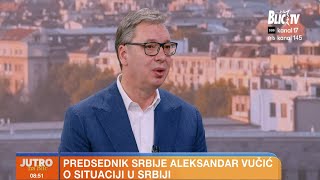 Vučić: "Ne verujem ništa rektoru Đokiću" | JUTRO NA BLIC