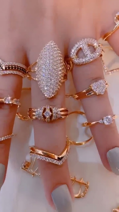 ♥️♥️ Ring & Bangle fashion #emascantik #perhiasan #model terbaru