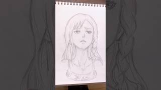 Watch me sketch my manga #anime #drawing #art #animeeart #manga #shorts #howtodraw