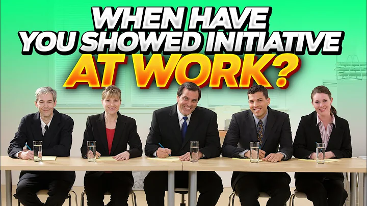 "WHEN HAVE YOU SHOWED INITIATIVE AT WORK?" (Interview Question and TOP-SCORING ANSWERS!) - DayDayNews