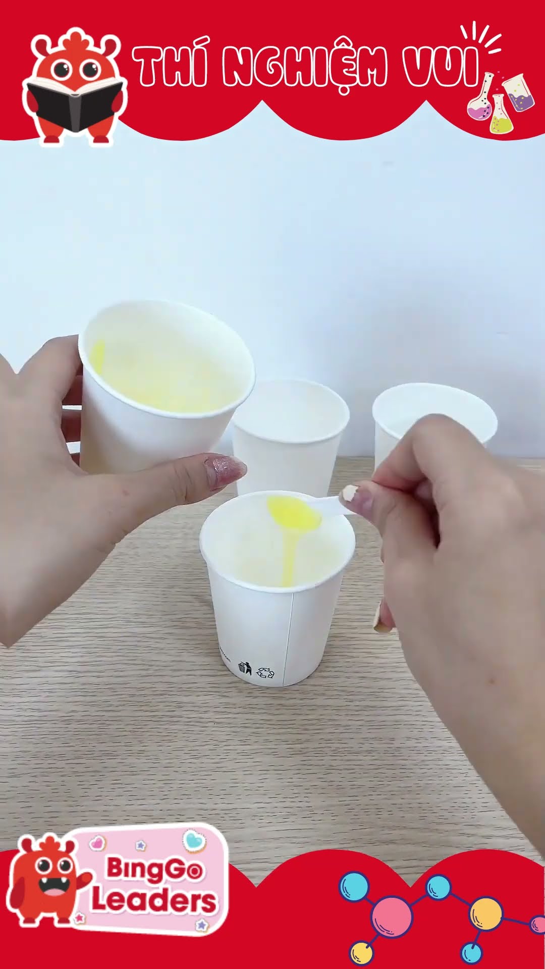 TOP 2 thí nghiệm bong bóng đơn giản vui nhộn cho bé | Easy balloon experiment for kids #shorts