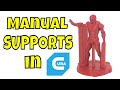 Custom Manual Supports in Cura Slicer 4.3