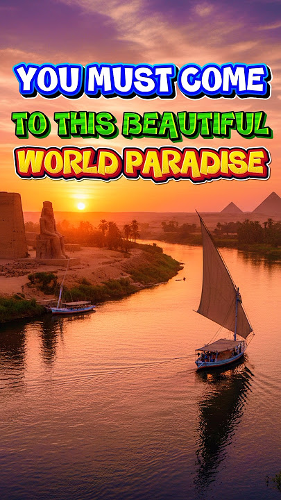 That's why we must visit this beautiful paradise!