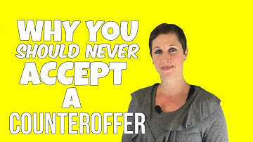 WHY YOU SHOULD *NEVER* ACCEPT A COUNTEROFFER | Debra Wheatman