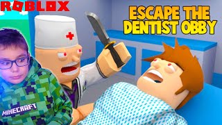 JE DOIS M'ECHAPPER DU PIRE DENTISTE ! (Escape The Dentist Obby)