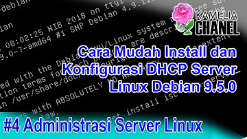 #4 Administrasi Server Linux Cara Install dan Konfigurasi DHCP Server Linux Debian 9 5 0