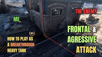 WoT Tactics: How to play as a Breakthrough Heavy Tank on Studzianki