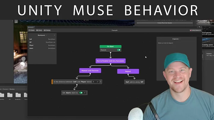 Unity Muse Behavior - Getting Set up to Create Your First AI Behavior Graph!