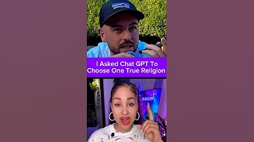 I Asked ChatGPT To Pick A Faith And This Happened #jesus #christianity #god