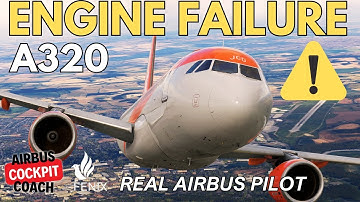 A320 Engine Failure on Takeoff | Real Airbus Pilot Tutorial in MSFS 2024