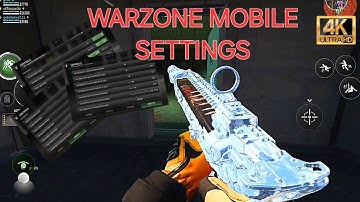 Best Warzone Mobile Settings ( Movement + Aim + sensitivity )