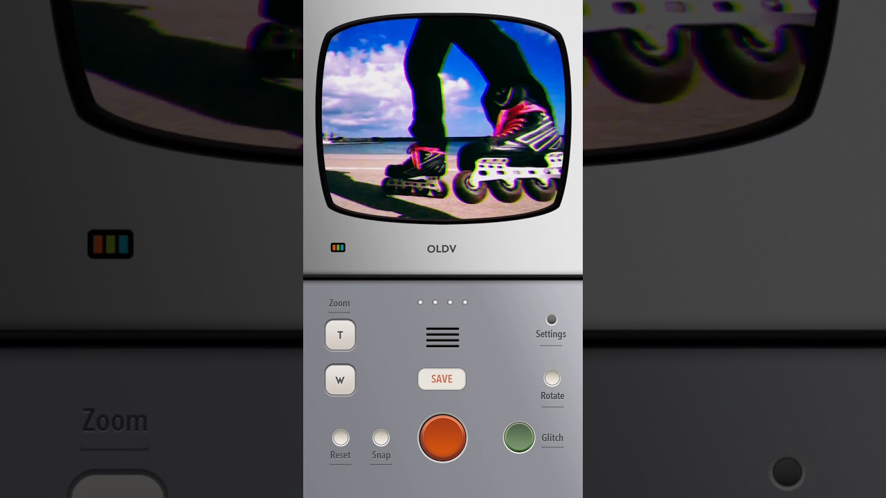 OLDV 80's Old School Retro Camcorder App YouTube