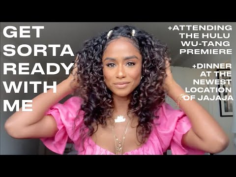 Get Sorta Ready with Me + Attending The Hulu Wu-Tang Premiere  & Dinner at JaJaJa