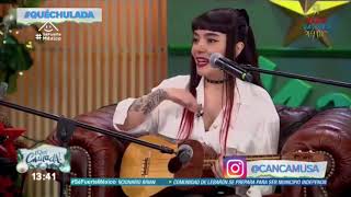 Cancamusa presenta Soledad en Tv Mexicana ♥️