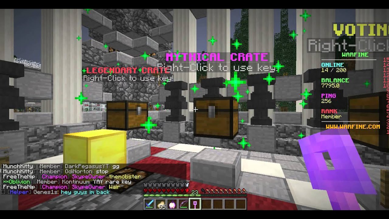 Minecraft Factions - WARFINE