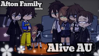 Afton Family meet Alive AU // Gacha club // Fnaf